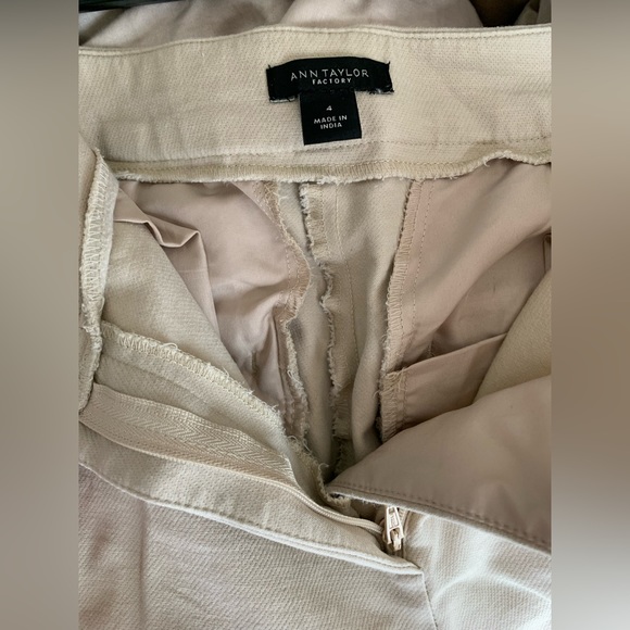 Ann Taylor ankle pant high waisted - Picture 3 of 4